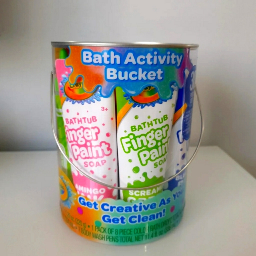 Crayola Bath Activity Bucket (30 pieces)